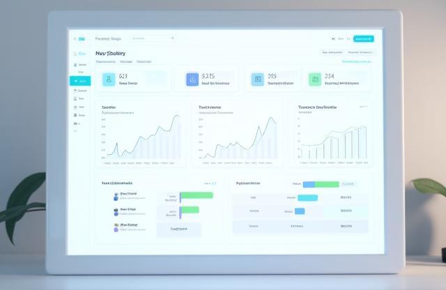 Screenshot of property management dashboard interface